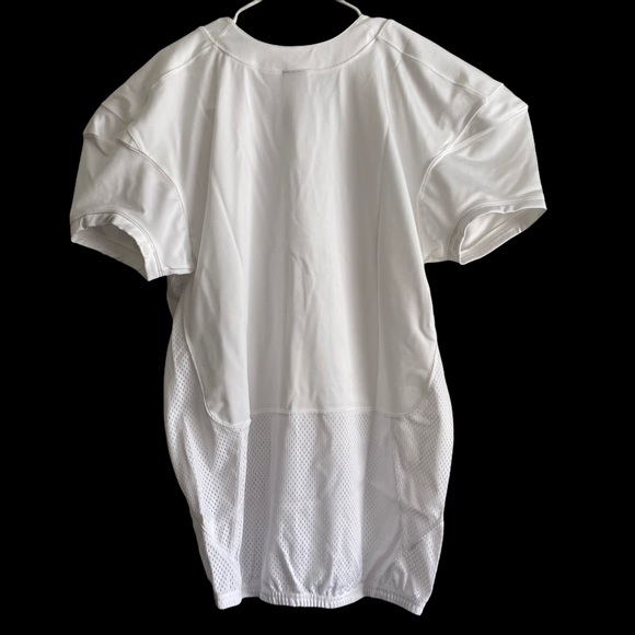 NIKE VAPOR PRO MENS FOOTBALL TRAINING JERSEY WHITE - Picture 2 of 6